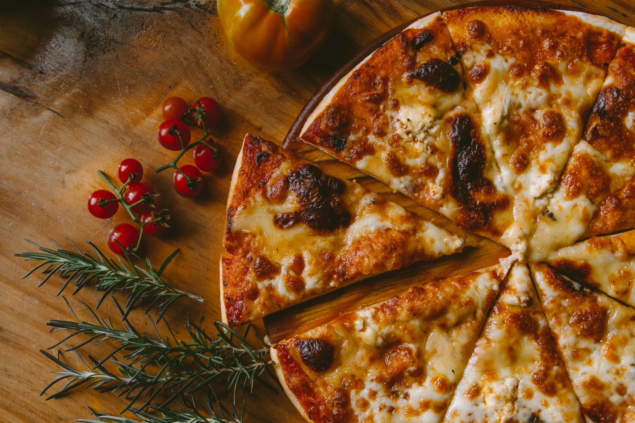 Fresh pizza and takeaway food at Duman Pizza and Grill